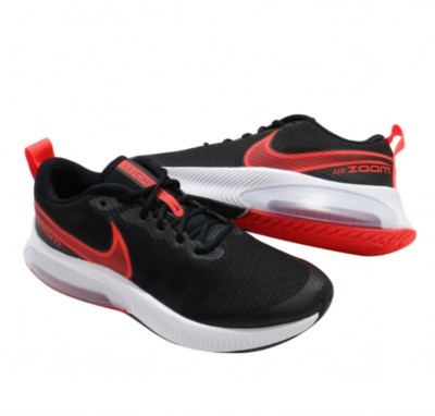 NWB Nike Boys Air Zoom Arcadia GS Running Shoes Black Ck0715-003 US4Y EU36 UK3.5