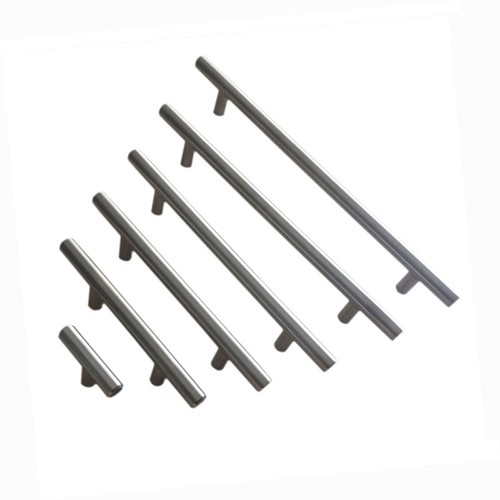 Moderner gebürsteter Edelstahl Schrank T Bar Griff Zugknopf 2"-10" - Bild 2 von 9