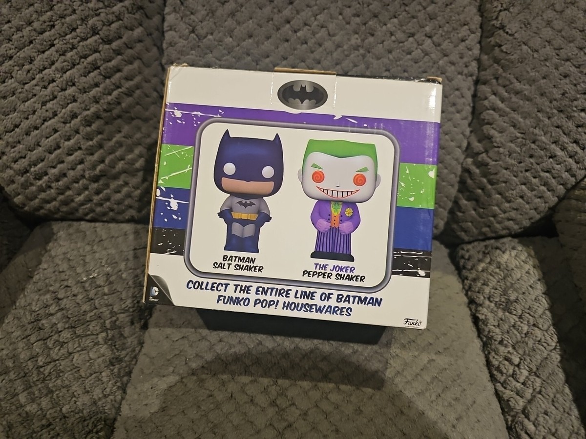Funko pop　バットマン　ジョーカー　ソルトペッパーシェーカー NEW FUNKO POP! HOME DC COMICS BATMAN & THE JOKER SALT