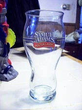 4  Samuel Adams Boston Lager Pint Glass w/ Perfect Pour Certified Stamp
