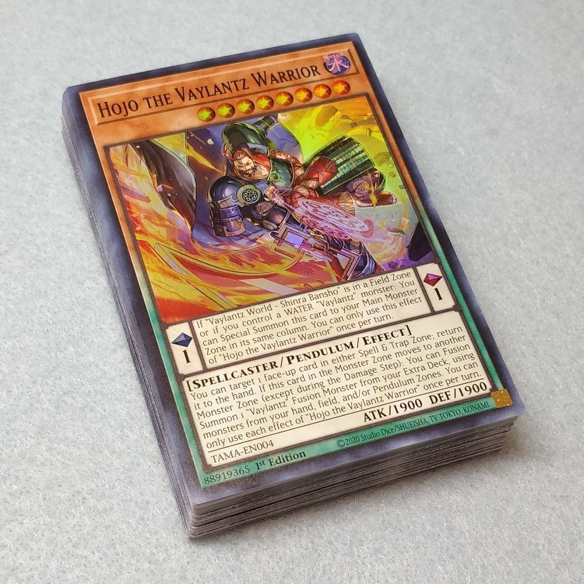 Yugioh Vaylantz 1st Ed 45 Card Deck Hojo Grand Duke Buster Baron World TAMA
