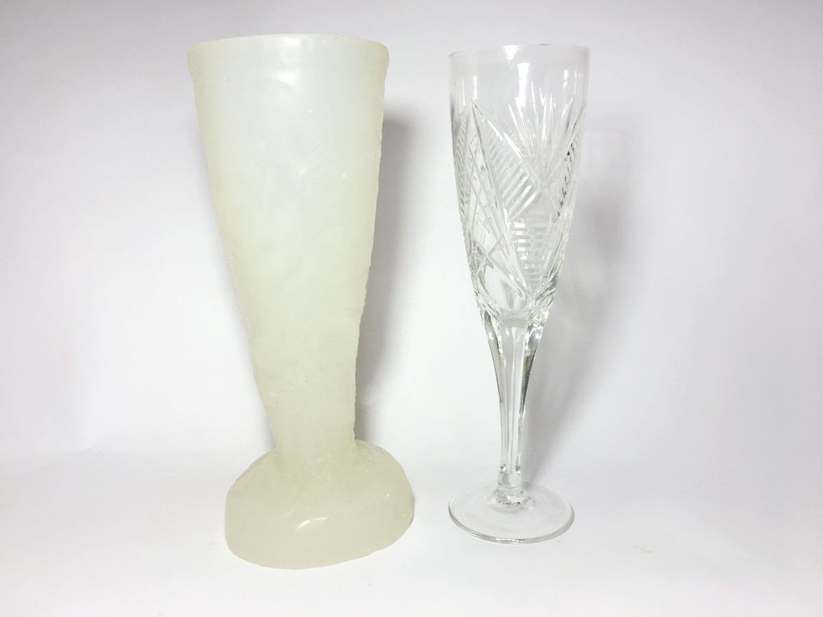 3D wine glass big silicone mold mould Isomalt sugar cake