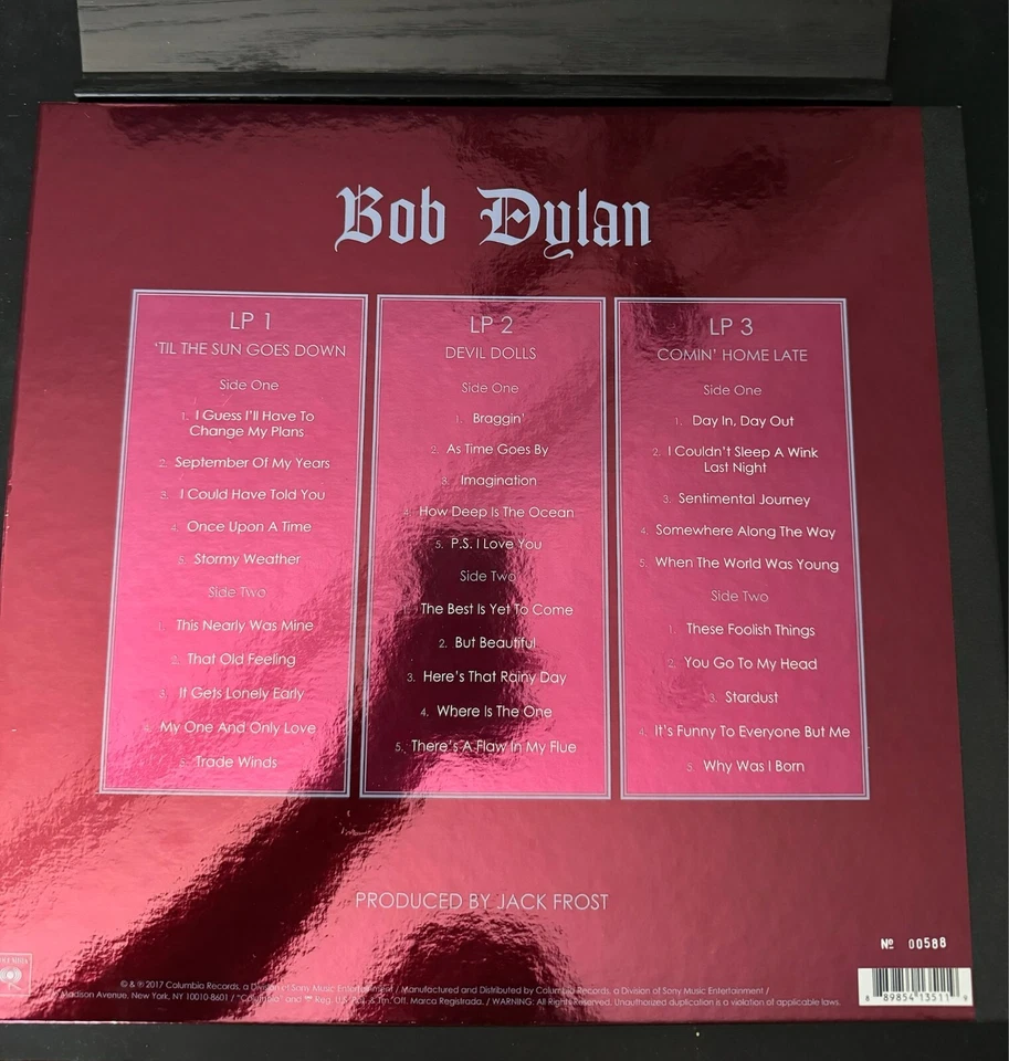 Bob Dylan - Triplicate - 2017 3LP Deluxe Edition - Ltd to 2,000 Numbered Copies - Image 2 of 4