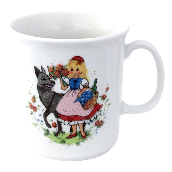 Becher Mit Henkel 0,21 L RotkäPpchen Eschenbach MäRchenmotiv Kindertrinkbecher-image