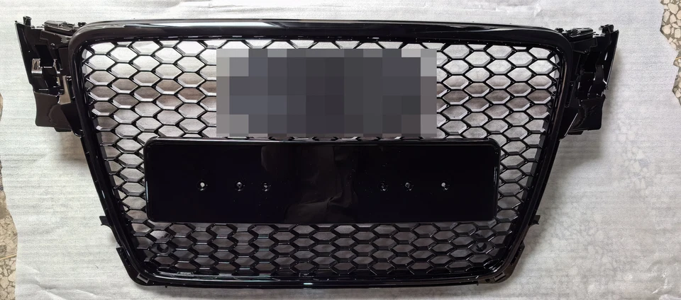 HONEYCOMB SPORT MESH RS4 STYLE HEX GRILLE GRILL BLACK FOR 09-12 AUDI A4/S4 B8 8T - Изображение 2 из 4