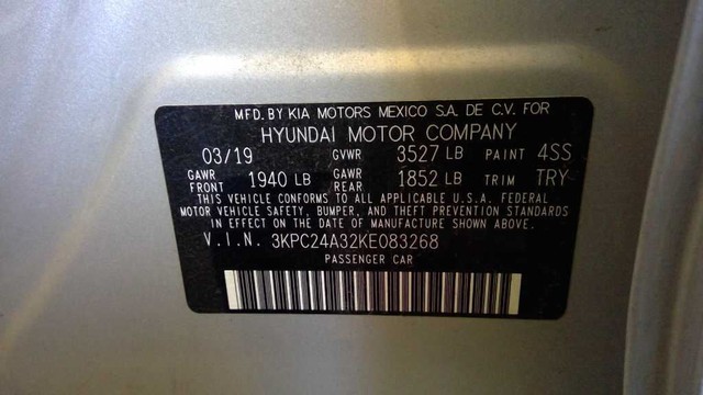 2018 2019 2020 Hyundai Accent Gas Fuel Tank Pump 31120 H9500 For Sale Online EBay