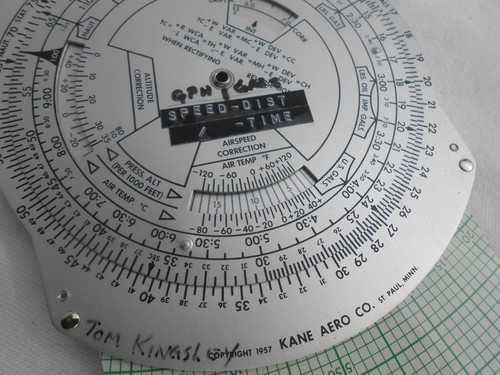 VTG 1957 Kane Dead Reckoning Computer Experimental Aircraft Association - Picture 14 of 15