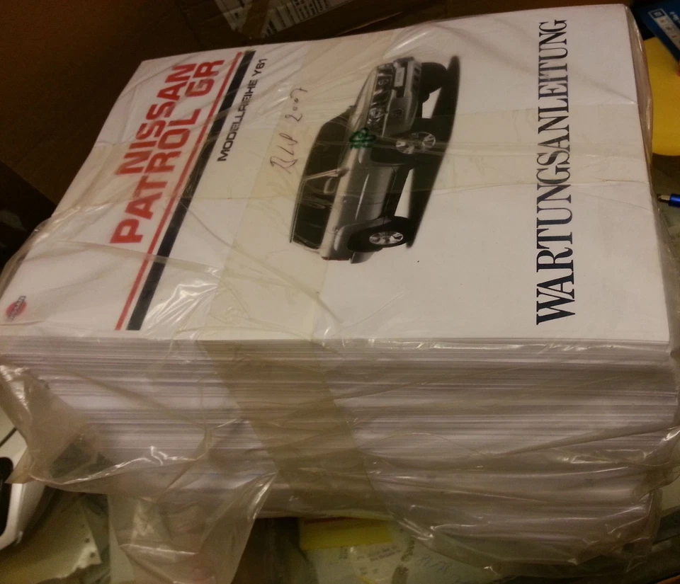 Werkstatthandbuch Nissan Patrol GR Y61 98, 99, 00, 01, 02, 03, 04, 05, 06 - 09 - Bild 2 von 2