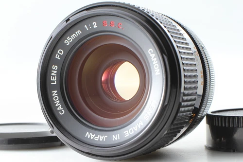 Concave "A" ]NEAR MINT] Canon FD 35mm f/2 S.S.C. SSC Wide Angle Lens From JAPAN