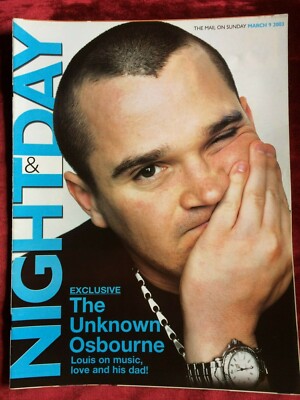 NIGHT & DAY magazine 9-March-2003 LOUIS OSBOURNE Fay Presto Diana Krall Eva Rice