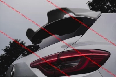 CARLOVINCRIMINALS AILERON / BECQUET STYLE CUP POUR RENAULT CLIO 5 MODÈLES STANDARD ( depuis 2019 )