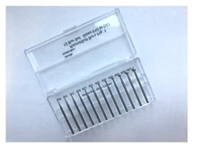 JEWELRY ROUND-BALL BUR SET, 12 PCS 010 TO 047, FIG 1, QUALITY BURS FOR JEWELERS