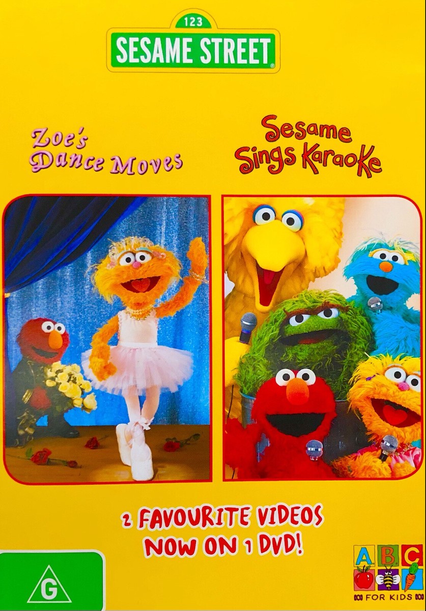 Ii12 New Sesame Street Zoe's Dance Moves & Sesame Sings