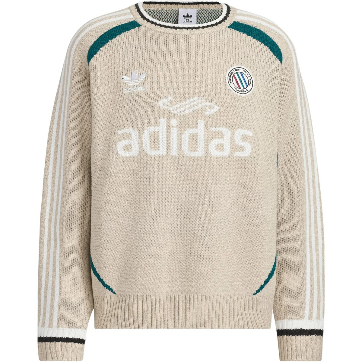 adidas Adicolor Adi Crew Neck Letter Pullover Sweater JL8363 | eBay