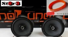Hertz LINEA UNO X165 X 165 SET COASSIALI DUE VIE CASSE ALTOPARLANTI AUTO 165mm  