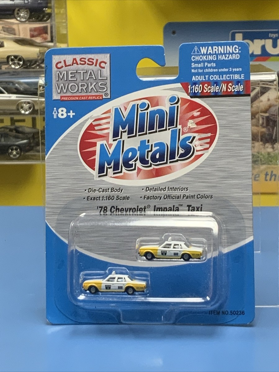 Classic Metal Works Mini Metals N Scale '78 Chevy Impala
