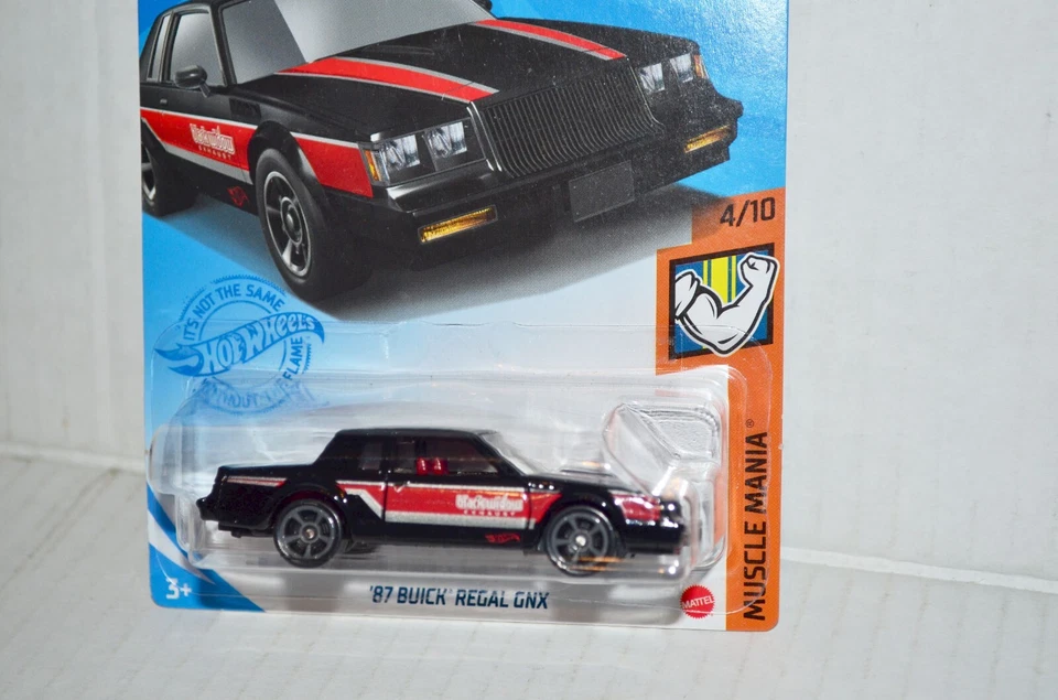 2021 Hot Wheels Kroger EXCLUSIVE '87 Buick Regal GNX Black & Red 218/250 MINT🔥 - Image 3 of 4
