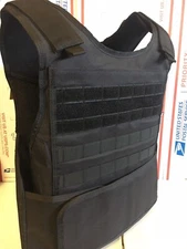 BULLETPROOF Carrier Vest Free Made With Kevlar Plates 3a M L Xl Xxl 3xl 2xl  USA