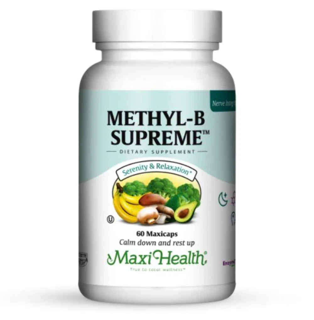 Maxi Health Methyl B Supreme   60 Maxicaps