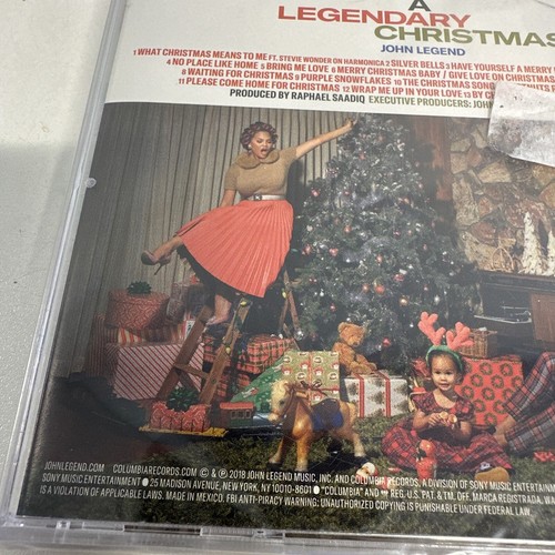 John Legend A Legendary Christmas CD (Kleine Risse auf Hülle) NEU/Versiegelt 14 Tracks - Bild 7 von 15