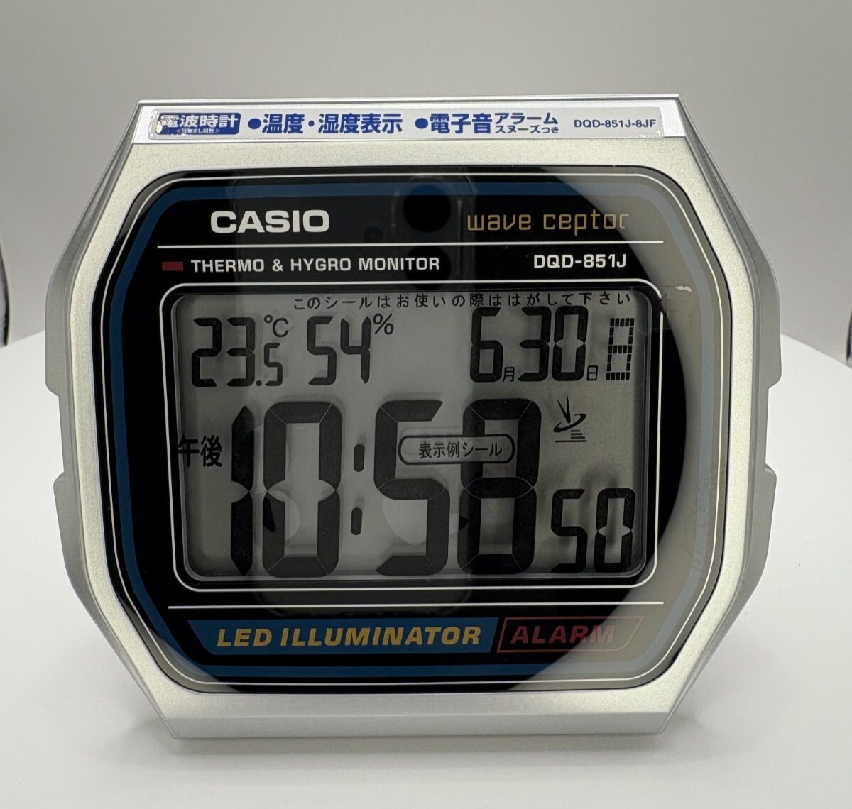 【新品】CASIO置時計　［DQD-851J-8JF］ CASIO RETRO-STYLE DESK CLOCK DQD-851J-8JF – japan-select