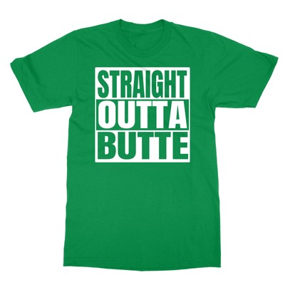 Straight Outta Butte Community College Aaron Rodgers Fan Men's T-Shirt