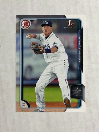 WILLY ADAMES LOT OF 3 2015 Bowman 1ST BOWMAN SILVER RC /499 + BASE RC #BP61 (x2) - Picture 5 of 6