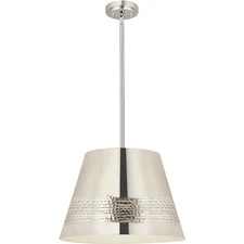 Z-Lite 6013-18PN Maddox 1 Light 18 inch Polished Nickel Chandelier Ceiling Light