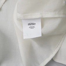 Riette France Tie Crop Blouse Free Size Official