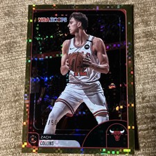 Topps NBA Hoops Zach Collins Parallel #176 2024-25 Chicago Bulls Serial #/50