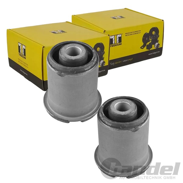 2X Tedgum Querlenkerlager Buchse Unten Vorne Passend FüR Dodge RAM-image