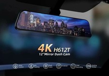 Van Top Discovery H612t 4k Mirror Mounted Dash Camera 12 Open Box Never Used Van Top Discovery H612t 4k Mirror Mounted Dash Camera 12 Open Box Never Used