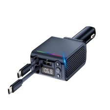 45W FM Transmitter Bluetooth Car Adapter, Wireless FM Bluetooth Transmitter