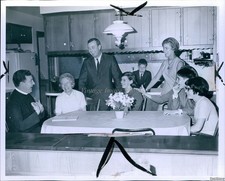 1967 Troy Discussion Group Conducted By Fr William Donovan Religion 8X10 Photo