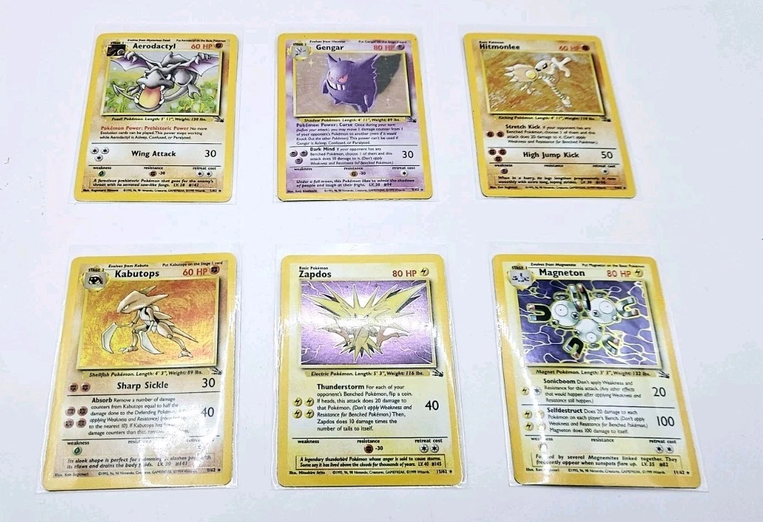 Pokmon TCG Fossil Collectible Card Game Sets for sale | eBay Pokmon TCG Fossil Collectible Card Game Sets for sale | eBay