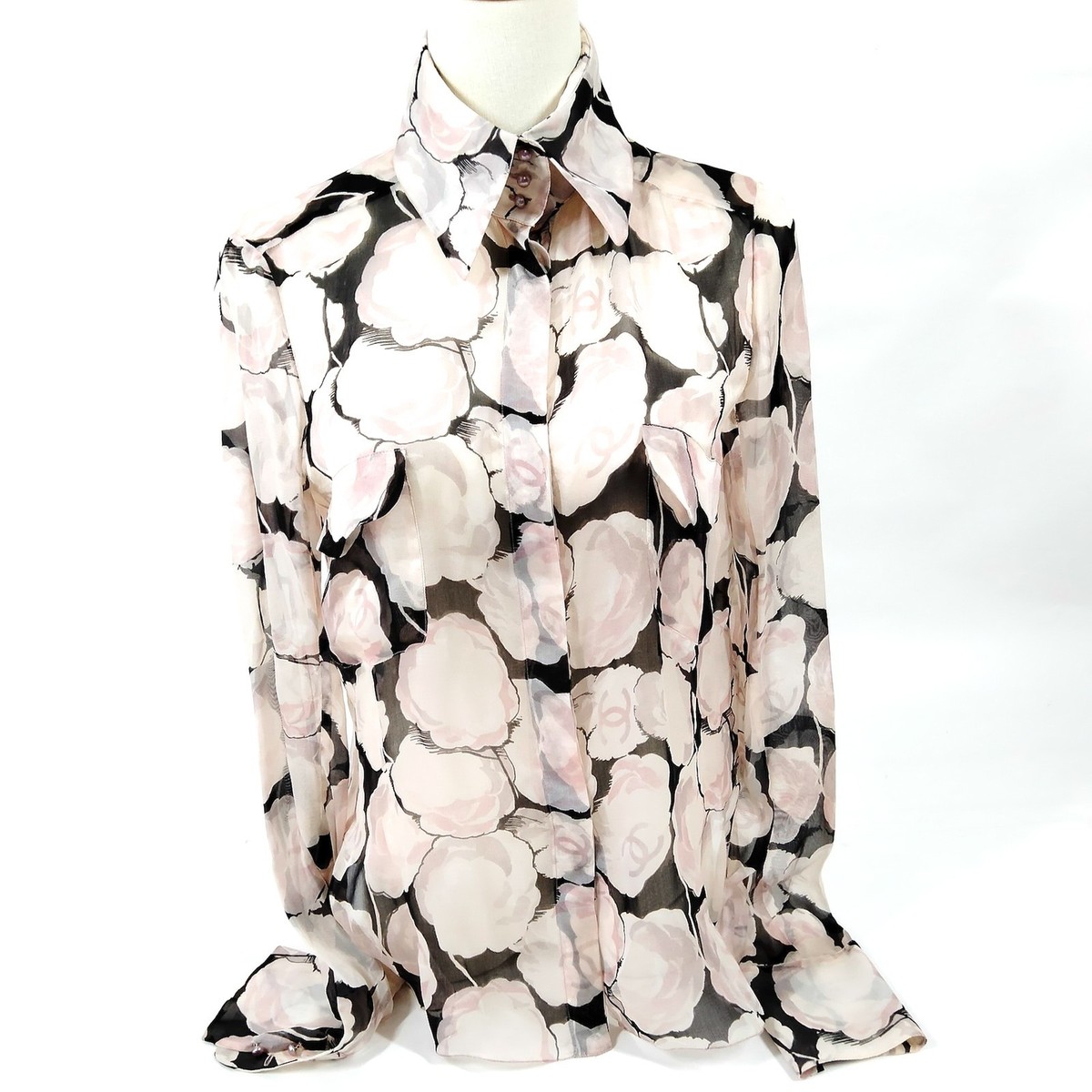 Chanel Tops Ladies Silk 36 2869104 | eBay Chanel Tops Ladies Silk 36 2869104 | eBay
