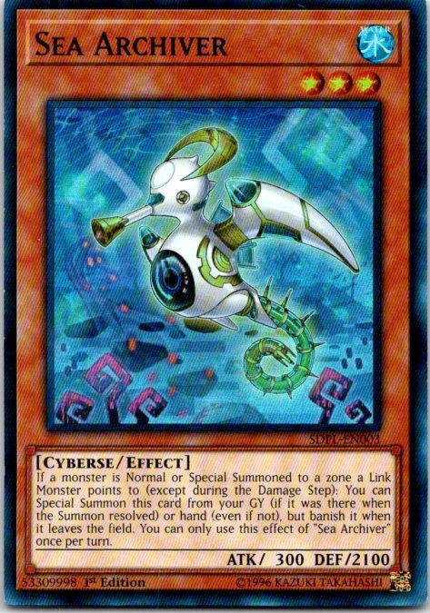 Structure Deck: Powercode Link #SDPL-EN003 Sea Archiver