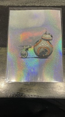 Disney Crystal Art Craft Buddy Sticker Nr. 79 D-O And BB-8