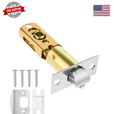 Adjustable Deadbolt Lock Latch 2-3/8" Adjustable Door Knob Latch 1-3/8" - U...