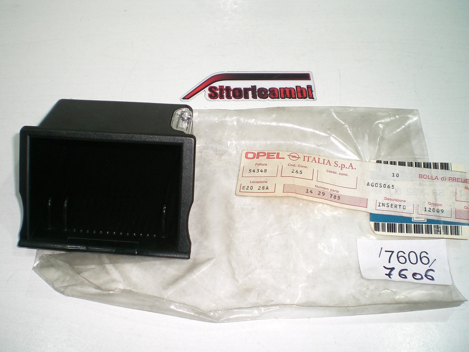 Original Central Tunnel Front Ashtray Suitable For Opel Astra Classic Astra