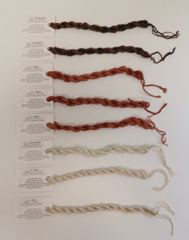 THREADS FOR STITCHING- Gloriana 12 Strand Silk (76)