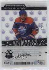 2023-24 Upper Deck Credentials Ticket Access Acetate 82/99 Leon Draisaitl 0x4a