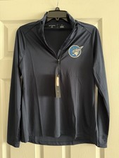 Minnesota Lynx WNBA Women’s Navy Long Sleeve Quarter Zip Size Medium NWT