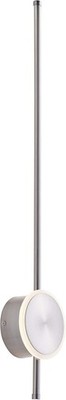Inessa LED Wandleuchte 81cm in nickel, stufenlos dimmbar über Wanddimmer, 22 W
