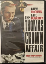 The Thomas Crown Affair (DVD, 1968, MGM) Steve McQueen