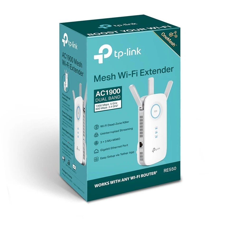 6935364072469 TP-Link RE550 Repeater WiFi AC1900 TP-LINK - Image 4 of 4