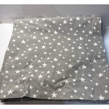 Rideaux étoiles gris et blanc Poterie Grange Enfants (2 panneaux) (44 x 84 po)