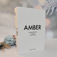 Laboratory Perfumes AMBER No. 001 Eau de Toilette 5ml Travel Mini Spray NEW