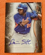2014 BOWMAN STERLING CHROME DOMINIC SMITH AUTO BSPA-DS NY Mets/Atlanta Braves