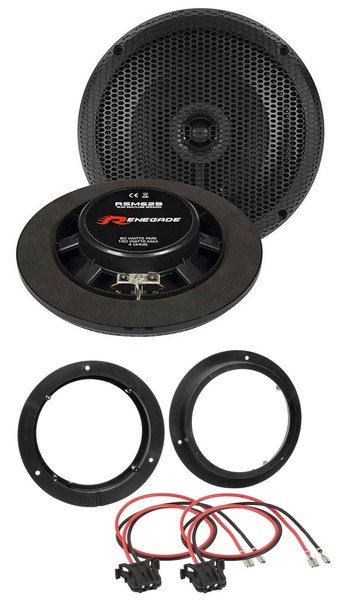 Renegade 2-Wege 160Watt 16,5Cm Lautsprecher FüR Mercedes A- B-Klasse FronttüR Au-image